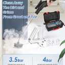 High Pressure Steam Cleaner, 1700W High Temp Portable Steamer Machine for Cleaning, Tankless and Heavy Duty for Commercial Home Use Grout Tile Kitchen Bathroom Car Detailing