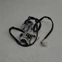 Universal Motorcycle Handlebar Switch Control Button Headlight Horn 25mm Chrome