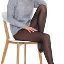 Veluk Tights For Women (Black)