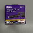 Roku Streaming Stick 4K - HDR & Dolby Vision Roku Streaming Device for TV with Voice Remote & Long-Range Wi-Fi - Free & Live TV