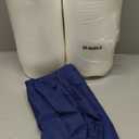 Patio Furniture Cushions Replacement, Outdoor Deep Seat Couch Cushion and Backrest Pillow with Waterproof Removable Cover for Sectional Sofa Set, 25.6 x 25.6 Inch, Navy