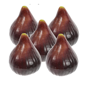 Imitation Fig Model Decorative Fig Prop 4pcs Set Random Color Plastic Fruit Store Display Boys and Girls Creative Plaything