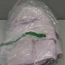 LOVEVOOK Laptop Bag for Women Puffer Work Tote Bags Lightweight Large Computer Bag Purse for Teacher Nurse Travel Daily (15.6 INCH, Purple)