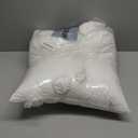 2 White Pillows 10"x18"