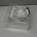 8 Pcs Clear Acrylic Buffet Risers with Mini Sign and Maker,Buffet Risers and Stands Clear Food Display Risers for Buffet Table Party Catering Dessert Cupcake Collectibles (8" 7" 6" 5" 5" 4" 4" 3")