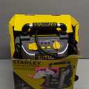 STANLEY J5C09 JUMPiT Portable Power Station Jump Starter: 1000 Peak/500 Instant Amps, 120 PSI Air Compressor, USB Port, Battery Clamps