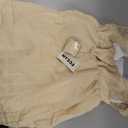 FCCAM Regency Dresses for Women Empire Waist Dress Victorian Ball Gown 1800s Regency Era Dress Regency Era Dress (Gold, M)