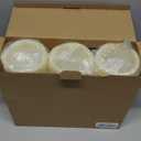 NURADA Large Waterproof Flameless Candles 6" 8" 10" x 4" - Outdoor Indoor LED Pillar Flickering Candle Battery Operated with Timer Remote for Patio Porch Lanterns - Ivory White Set of 3