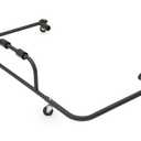 HT200 Surco Hard Top Storage Carrier / Rack - Compatible with 1976 and Newer Jeep CJ-7 and Wrangler YJ, TJ, JK, JL Hard Tops; Black Powder Coat Finish; Made in USA