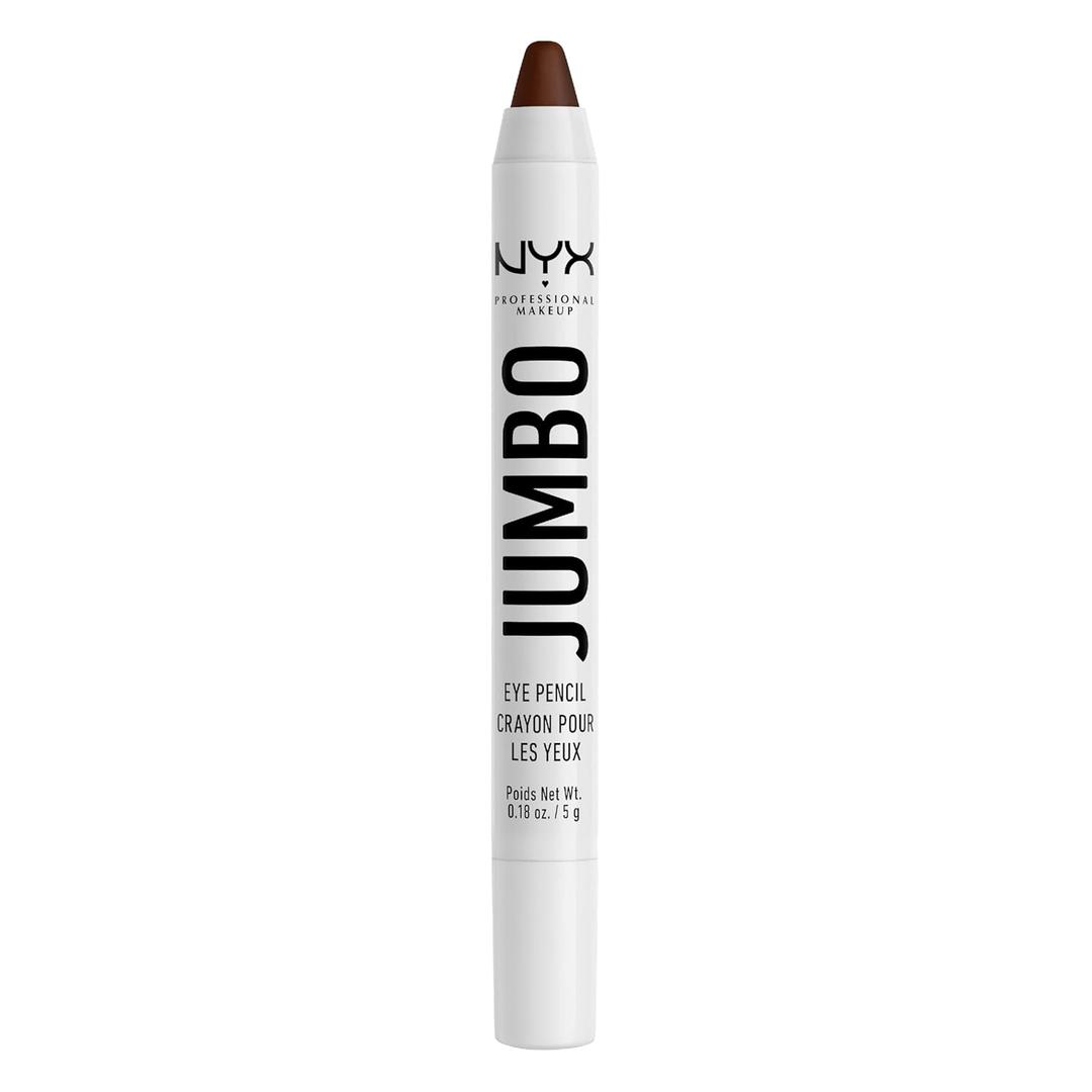 NYX PROFESSIONAL MAKEUP Jumbo Eye Pencil, Blendable Eyeshadow Stick & Eyeliner Pencil - Frappe (Chocolate Brown) (0.18 Ounce (Pack of 1))