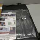 Leather Car Seat Covers, Waterproof Faux Leatherette Cushion Cover for Cars SUV Pick-up Truck Universal Fit Set for Auto Interior Accessories(2 Front Black)