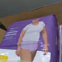 Amazon Basics Postpartum Incontinence Underwear for Women, Maximum Absorbency, Disposable, Bladder Leak Protection, Odor Control, XX-Large, Lavender, 42 Count (3 Packs of 14)