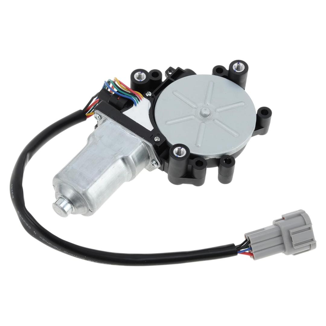 Front Right Passenger Side Power Window Regulator Lift Motor for Nissan Quest 04-09 MPV 3.5L V6 No.742556/807305Z000 6 Pin Car Window Glass Lift Motor