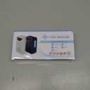 6 Packs Ultrasonic Pest Control Repeller, Electronic Pest Repellent Plug in Indoor for Insect Roaches Spider Ant Bug Mosquito Rat Mouse Repellent for House Home Kitchen Garage (Black)