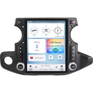 LINKSWELL GEN6 Car Radio for Jeep Wrangler JL 2018-2021 & Gladiator 2020-2021 Android 11 T-Style 12.1 Inch Stereo 4+64GB Head Unit with Wireless CarPlay/Android Auto,Upgraded DSP & EQ