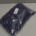 YMDUCH Women's Elegant Strapless Bodycon Ruched Ruffle High Split Long Formal Evening Dress (S, Navy)