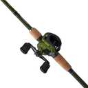 Pflueger Monarch Low Profile Baitcast Reel and Fishing Rod Combo (7' - Medium Heavy - 1pc - LH)