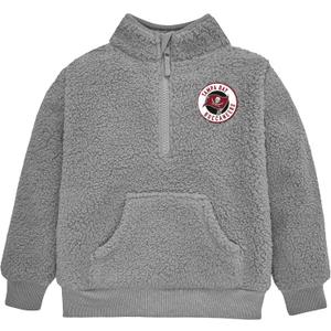 Gerber Baby NFL Team Sherpa Mock Neck Pull Over Sweatshirt (Gray)