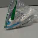 Steamfast SF-710 Mini Steam Iron, Non-Stick Sole Plate, Foldable Handle, 45 Second Heat Up Time, Cord Storage, Portable, 6-Foot Power Cord, Chemical-Free Steam Power, White