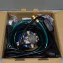 Water Transfer Pump, 115V 1/10 HP 330 GPH Electric Utility PumpWith ON/OFF Switch And 2 * 6 Feet Water Hoses Kit.