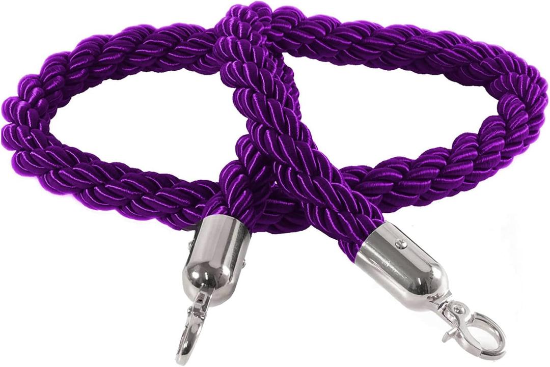 3Pcs  in one Pack Soft Cotton Cute Ladies & Gents Cute Teacher Lanyards for Key or ID Badges; Purple Lanyards for Bulk IDs Pack of 3