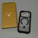 Miracase Magnetic for iPhone 17 Pro Case 6.3" [Compatible with MagSafe] Full-Body Phone Case with Built-in Glass Screen Protector & Camera Control,Drop Proof iPhone 17 Pro Cover, Black