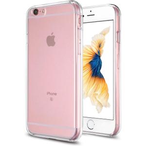 TENOC Phone Case Compatible with iPhone 6 Plus & iPhone 6s Plus, Clear Case Shockproof Protective Bumper Slim Cover for 5.5 Inch