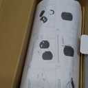 Wellmet Self-assembly Lampshade, CreamWhite, 18" Top x18" Bottom x12" High, Drum Lampshade for Table Lamp, Bedside Lamp, Floor Lamp, Fabric Replacement Lamp Shade Classic Modern Style, Spider Fitter