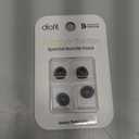 Premium Multi-Flange Eartips for Galaxy Buds3 Pro (Black, Small)  Always Fits, Never Slips