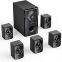 Bobtot Surround Sound System Home Theater Speakers - 700 Watts Peak Power 5.1/2.1Wired Stereo Speaker System 5.25" Subwoofer Strong Bass with Bluetooth ARC Optical Input