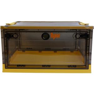 Pet Nebulizer Nest, Cat & Dog Oxygen Chamber, Small Pet Oxygen Inhalation Box (Gray, Intermediate) (Yellow)