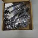 Ravinte 10PCS Pack Matte Black Kitchen Cabinet Handles Drawer Pulls 3-3/4 inch Hole Centers Cabinet Pulls Kitchen Cabinet Hardware Sturdy Big Square Base Dresser Pulls Cabinet Drawer Handles