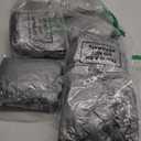 Realspring 6 Pcs Bean Bag Chairs for Adults Inflatable Chairs with Electric Air Pump,Blow up Couch Folding Portable Inflatable Couch Lazy Sofa for Reading Living Room Camping (Black)