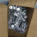 300 PCS 1 Inch Stainless Steel Rigid Pipe Strap, M25 Conduit Clamps, U Bracket Mounting Clamps with Two Hole, U Tube Pipe Clamp for Chemical Industry, Commercial
