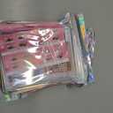 5 x Brown Lash Clusters Kit, 10-16mm Natural Colored Lashes Clusters, Includes Pink Blue Green Orange Black Wispy Clusters for DIY Eyelash Extensions, Rainbow Lash Set