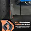 Mud Flaps Compatible with Kia EV9 2024 2025 2026 - Front & Rear Splash Guards Winter Vehicle Sediment Dirt Protection for Kia EV9 2024 2025 2026 Exterior Accessories (4 PCS)