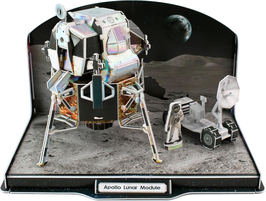 Daron Lunar Module 3D Puzzle (104-Piece)