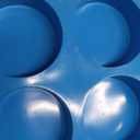 Sidosir 3Pcs Oreo Cookie Chocolate Silicone Mold, 12-Cavity Round Cylinder Oreo Chocolate Cover Molds for Candy, Silicone Baking Molds for Mini Cakes, Jelly