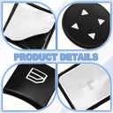 14PCS Inner Door Power Window Switch Replacement Button Trim Stickers Cover Kit Compatible with Benz A B C E G GLA CLA GLK ML GLE Class W204 W212 W166 X166 X204 and Tesla Model S X