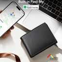 ESR Geo Wallet with Find My, RFID Blocking, Wallet for Men, Wallet Tracker(iOS 14.5 Above Only), Holds 9 Cards and 15 Bills, Replacement for AirTag Wallet, Slim Bifold Card Holder, Twillingt Black