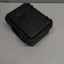 1 Pcs 8.5 x 6.5 x 3.7 Inch Waterproof Hard Case with DIY Customizable Foam Insert Portable Protective Case with Knife for Camera Drones Equipments Tools Test Instruments (Black)