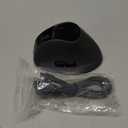 AOC 2.4GHz Ergonomic Mouse, Wireless Bluetooth Vertical Mouse for Work, 4800 DPI Optical Tracking, 5 Adjustable DPI, Quiet Clicks, RGB Light, Compatible with Computer, Laptop, PC, Mac, Desktop - Gray