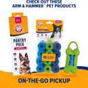 Arm & Hammer Dog Pooper Scooper Swivel Bin & Rake, Poop Scoop for Dogs, Black (2 Heavy Duty Scented Waste Bags Included)
