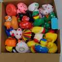 4E's Novelty Rubber Ducks for All Holidays, Bulk Pack of 42 - Includes 6 of Each Holiday, Valentines Day Rubber Ducks, Easter Duckies, Bath Toys for Kids, Gift for Jeep Owners, Jeep Ducking