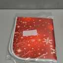 Christmas White Snowflake On Red Background Dish Drying Mat 16x18 inch Dish Drainer Kitchen Counter Mats Bottles Dish Dry Pad Protector for Kitchen Countertops