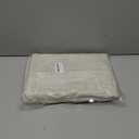 decorUhome Spring Cream White Chenille Euro Sham Throw Pillow Covers 24x24 Set of 2 Textured Soft Cozy Slubby Couch Pillow Covers Modern Farmhouse Boho Decorative Pillow Cases for Bed Sofa Living Room