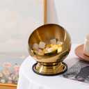 Candy Bowl, Candy Dispenser with Base, Candy Dish for Office Desk, Valentine Candy Dish Sugar Bowl (7.08H'')