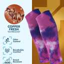 Doctor's Select 2 Pairs Copper Calf Compression Sleeve - Leg Compression Sleeves for Women & Men, Shin Splint Relief (3X-Large)
