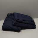 HOMERILLA Sectional Couch Covers for Sectional Sofa L Shaped Sofa Cover Blanket 2 Pieces L Shape Furniture Protector for Pets Dogs(Midnight Blue, Large)