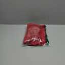 FOLINS&HOME Red Round Tablecloth 48 Inch Waterproof Heavy Duty Wrinkle Free Polyester Fabric Table Cloth, Spillproof Washable Table Cover for Parties, Camping, Picnic, Banquet, Indoor and Outdoor Use